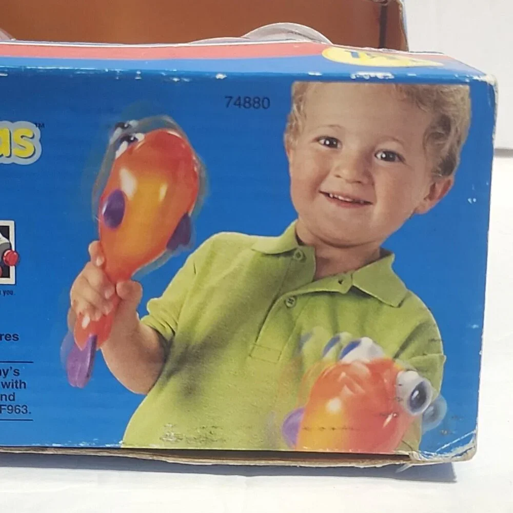Fisher-Price Fish Stix Maracas Vintage 1999 74880 Mattel New Rare HTF